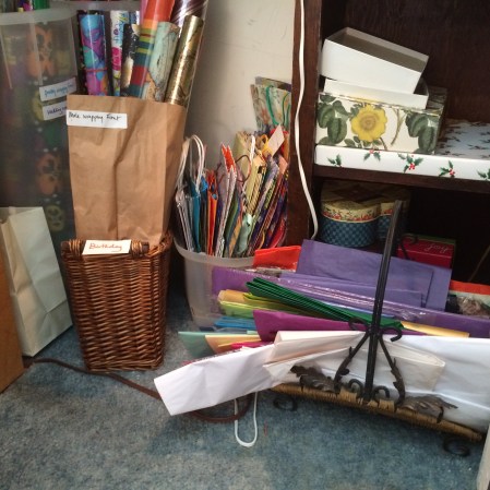 wrapping-paper-in-closet